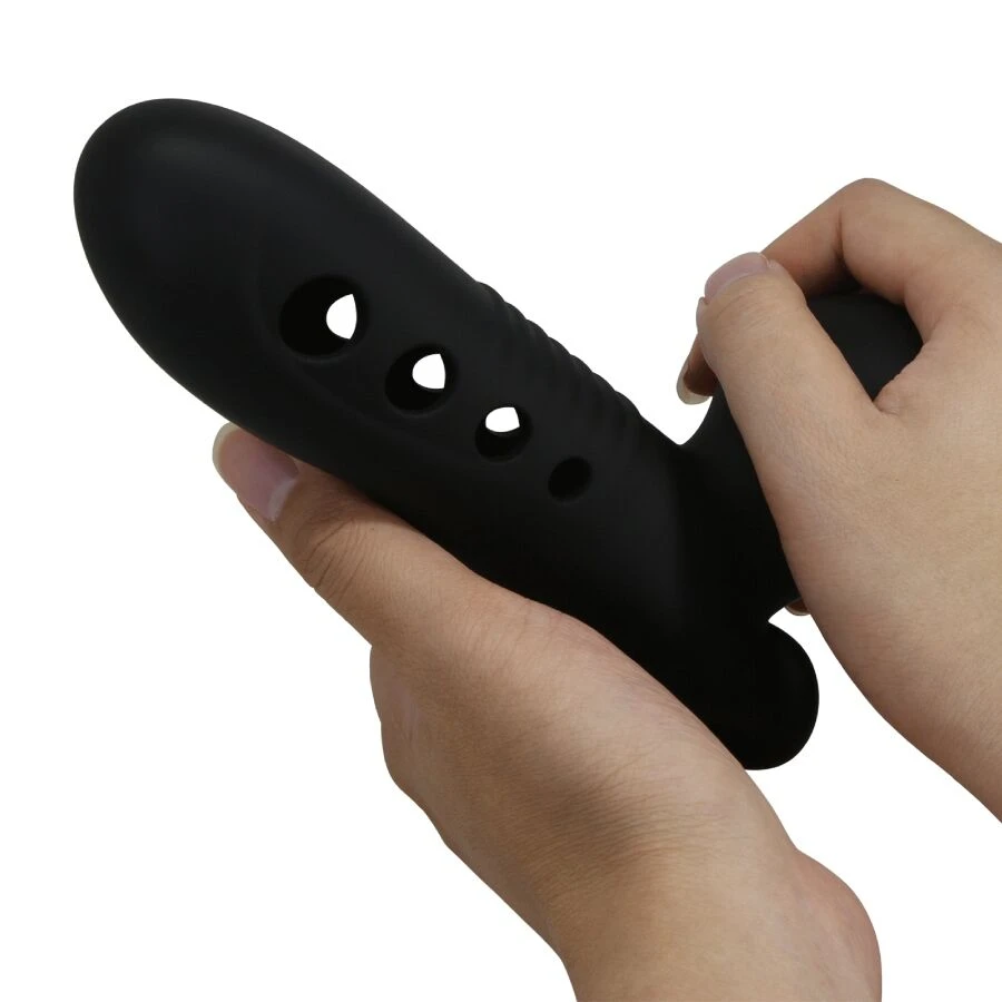 PRETTY LOVE - MANICOTTO PER PENE CRANE CON AIRBAG NERO